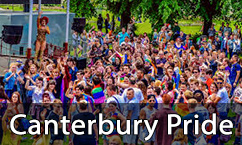 Canterbury Pride Flags